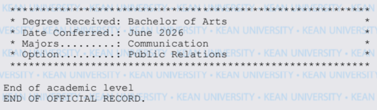 学位授予Option预览